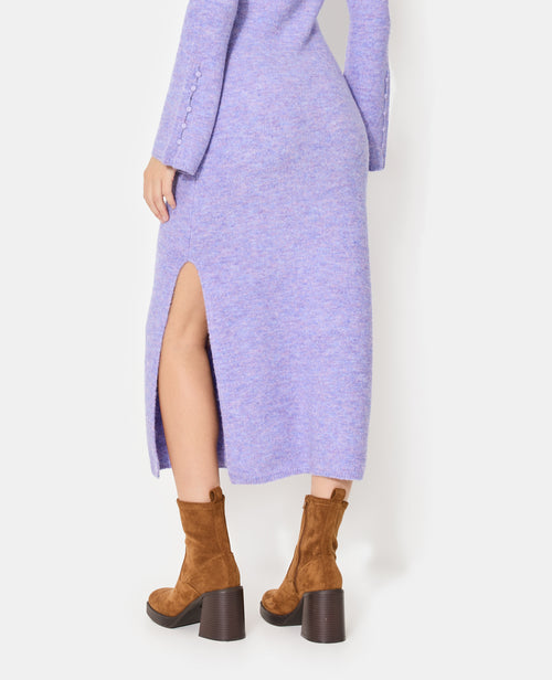 Robe longue en maille avec manches flare - PIMKIE - 2