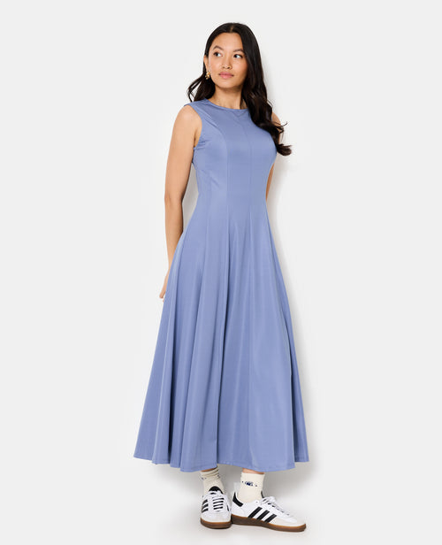 Robe longue sans manches en maille stretch - PIMKIE - 1