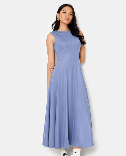 Robe longue sans manches en maille stretch - PIMKIE - 3