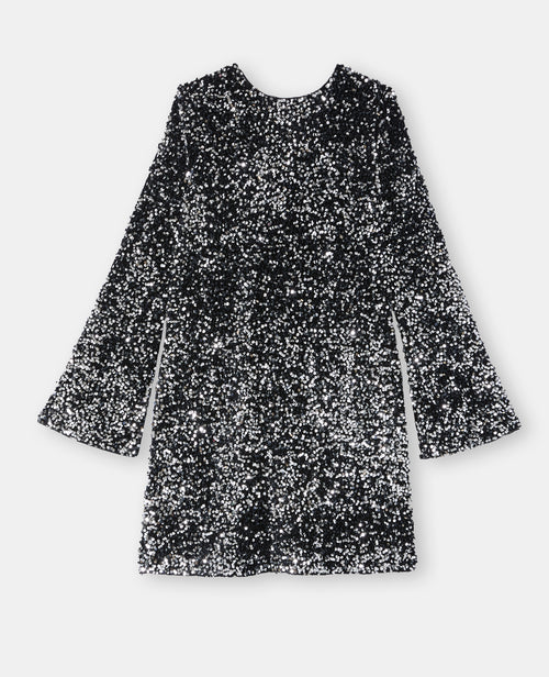 Robe courte dos V avec sequins - PIMKIE - 4