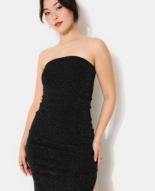 Robe bustier en maille stretch avec lurex - PIMKIE - 2