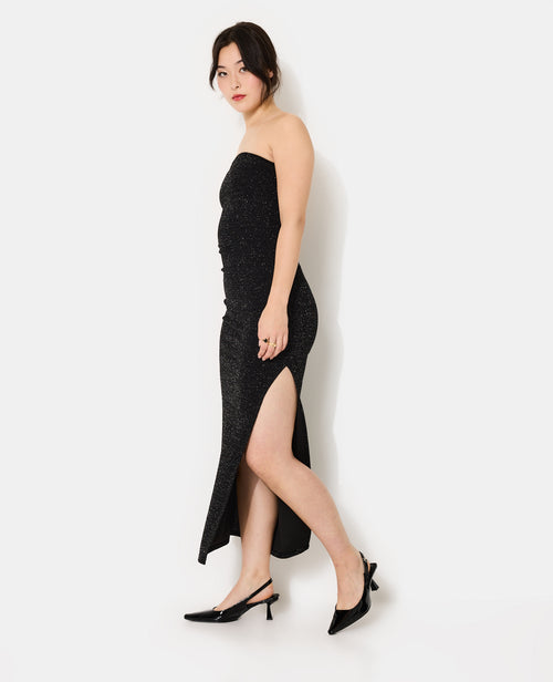 Robe bustier en maille stretch avec lurex - PIMKIE - 3