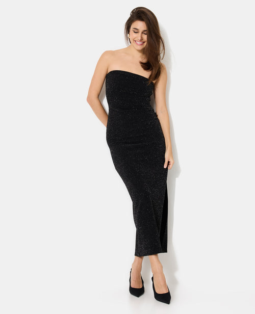 Robe bustier en maille stretch avec lurex - PIMKIE - 5