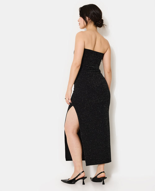 Robe bustier en maille stretch avec lurex - PIMKIE - 6