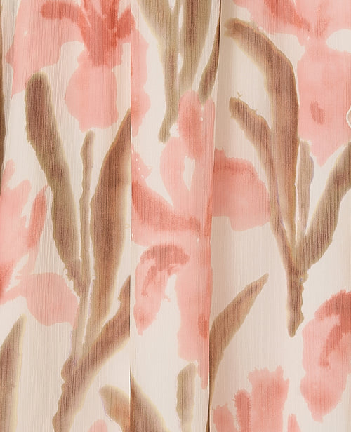 Robe courte en voile avec volants et motifs fleurs - PIMKIE - 9