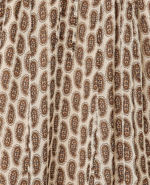 Robe en voile avec volants motifs cachemire - PIMKIE - 8