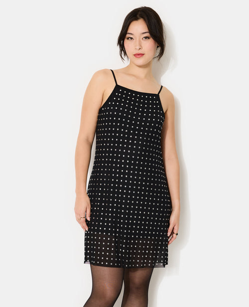 Robe courte dos-nu avec clous - PIMKIE - 3
