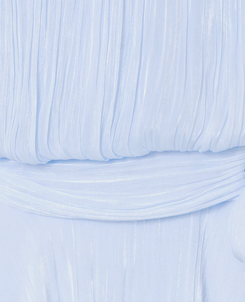 Robe en tissu brillant avec effet drapé - PIMKIE - 8