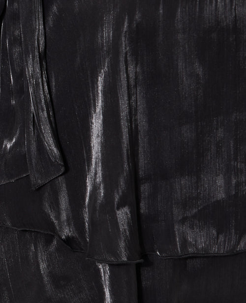 Robe en tissu brillant avec effet drapé - PIMKIE - 8