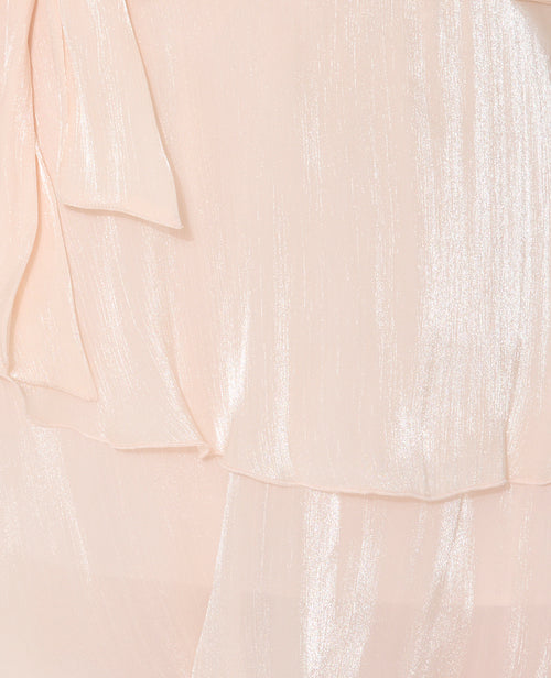 Robe en tissu brillant avec effet drapé - PIMKIE - 8