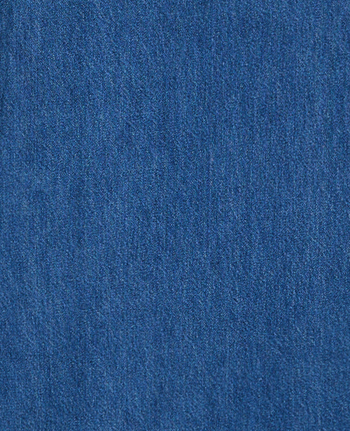 Robe en jean courte cintrée avec manches ballons - PIMKIE - 8