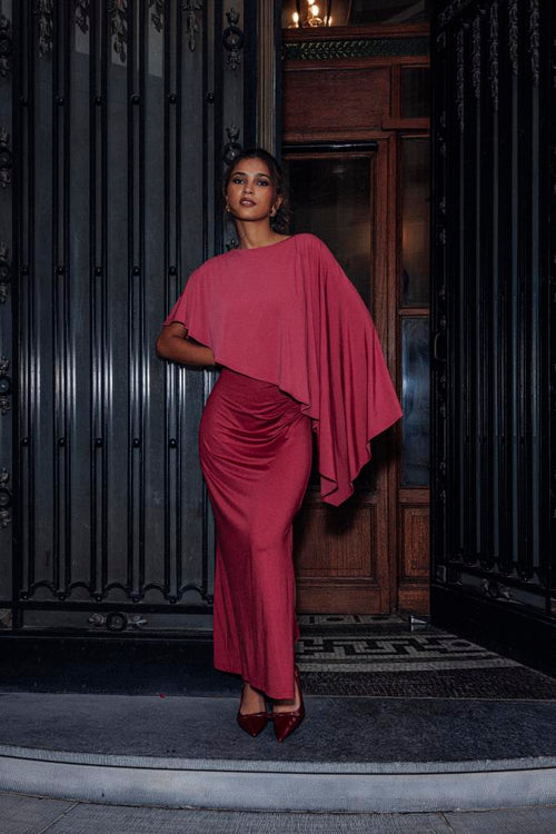 Robe longue avec cape intégrée - PIMKIE - 1