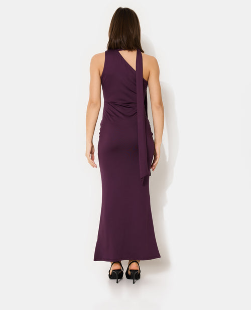 Robe longue asymétrique avec foulard - PIMKIE - 6