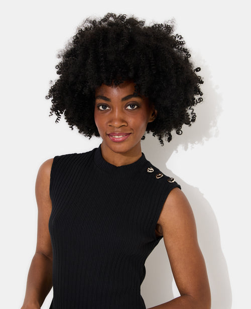 Robe courte boule bi-matière - PIMKIE - 2