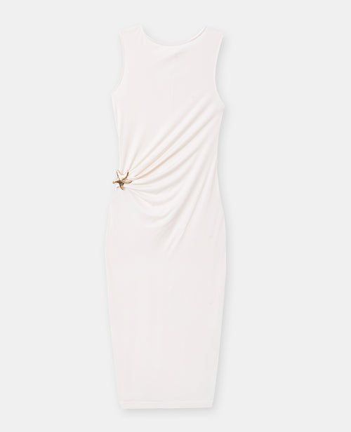 Robe longue maille extensible avec bijou et fronces - PIMKIE - 4