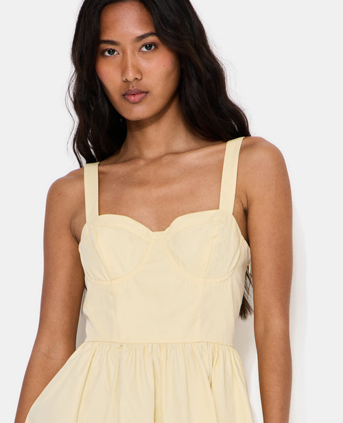 Robe danseuse à bretelles avec détail corset - PIMKIE - 3