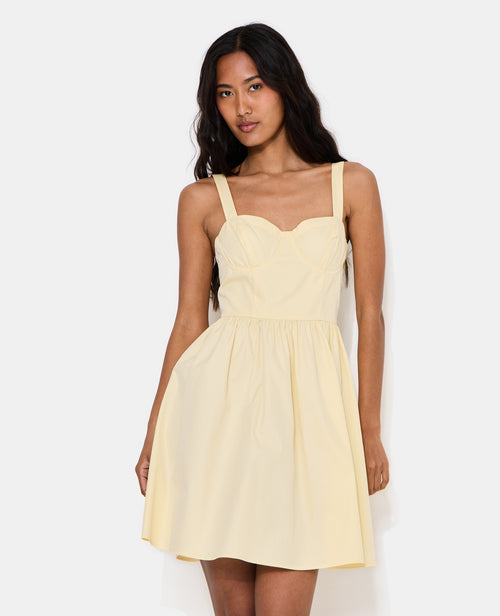 Robe danseuse à bretelles avec détail corset - PIMKIE - 5