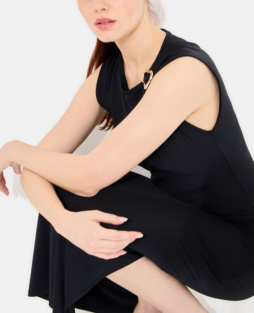 Robe longue en maille avec détail bijou - PIMKIE - 7