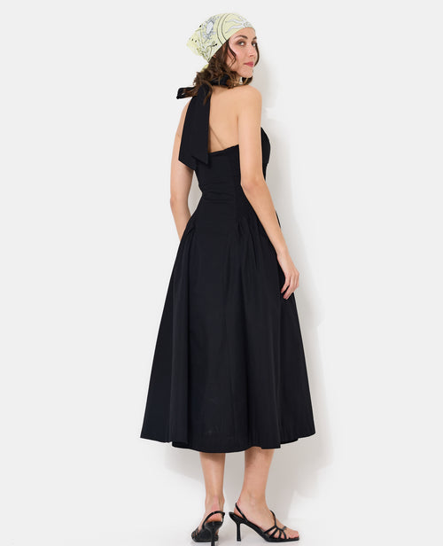 Robe longue évasée avec smocks - PIMKIE - 6