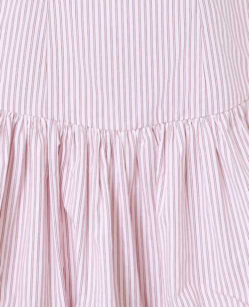 Robe courte rayée avec finition boule - PIMKIE - 7