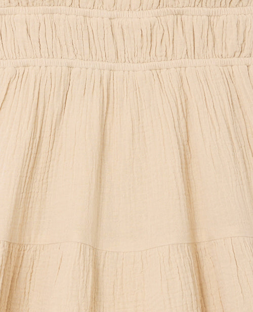 Robe courte dos-nu en gaze de coton - PIMKIE - 8