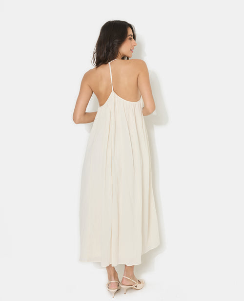 Robe longue et ample avec fines bretelles - PIMKIE - 6