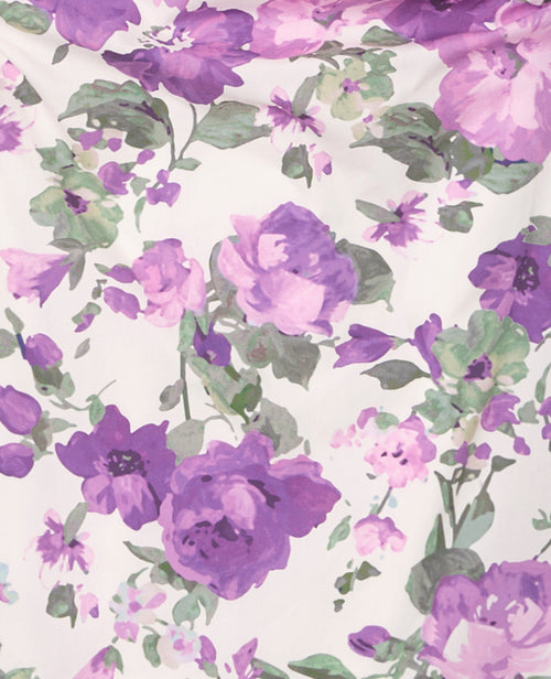 Robe courte à bretelles motif fleurs - PIMKIE - 8