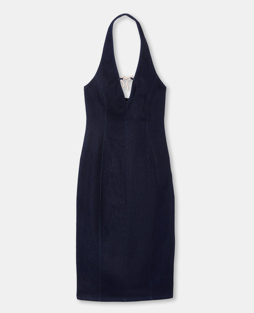 Robe moulante en jean stretch avec détail bijou - PIMKIE - 4