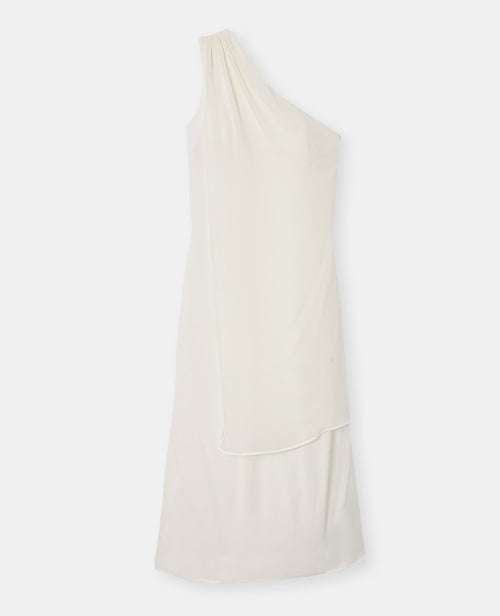 Robe longue asymétrique one shoulder avec drapé - PIMKIE - 4