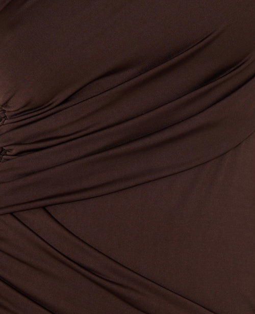 Robe courte asymétrique avec fronces et drapés - PIMKIE - 8