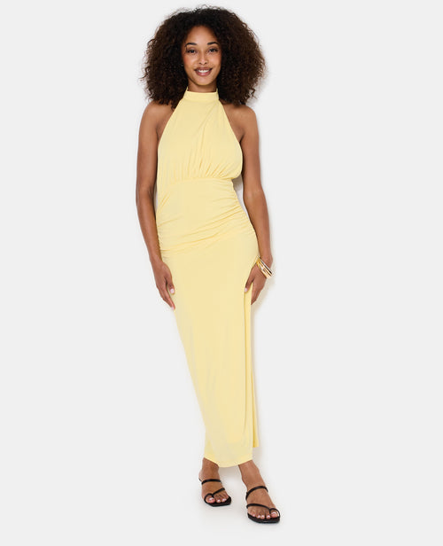 Robe longue dos-nu emmanchures américaines - PIMKIE - 5