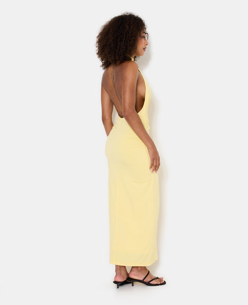 Robe longue dos-nu emmanchures américaines - PIMKIE - 6