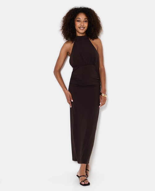 Robe longue dos-nu emmanchures américaines - PIMKIE - 3