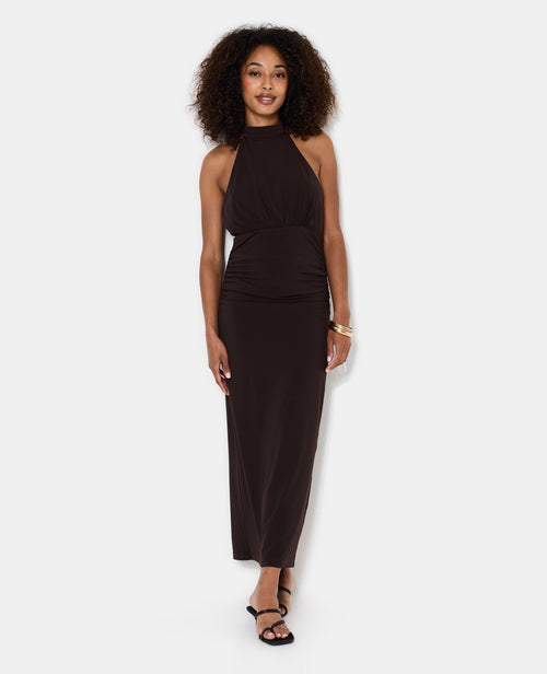 Robe longue dos-nu emmanchures américaines - PIMKIE - 5