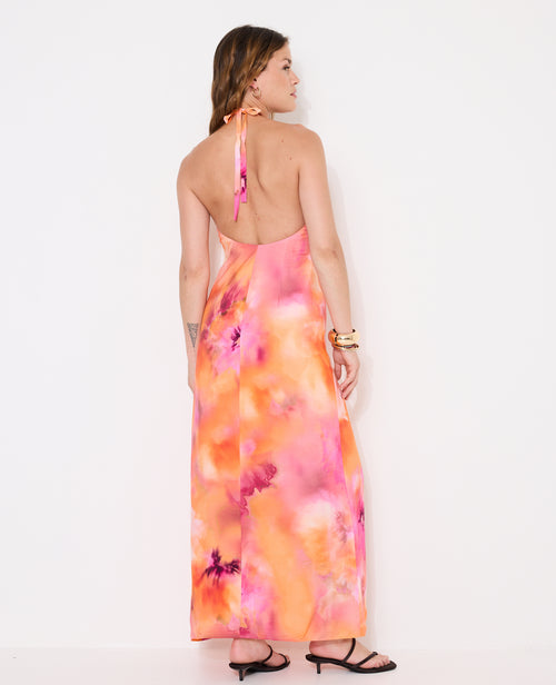 Robe longue dos-nu avec détail bijou - PIMKIE - 6