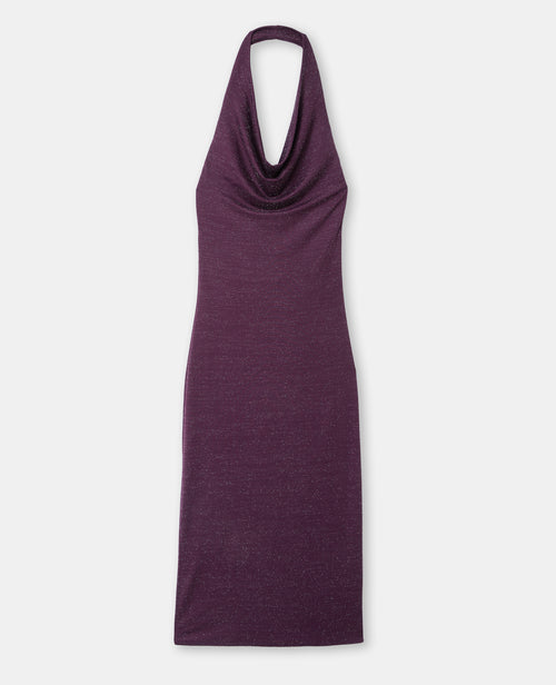 Robe longue dos-nu en maille avec lurex - PIMKIE - 4