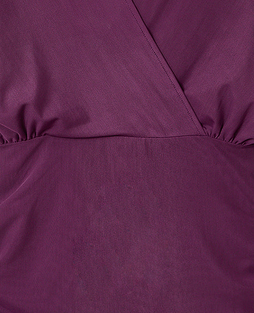 Robe courte en résille croisée devant avec ceinture - PIMKIE - 7