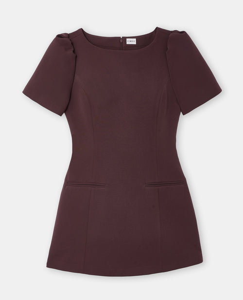 Robe courte ajustée avec manches ballons - PIMKIE - 1