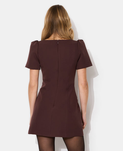 Robe courte ajustée avec manches ballons - PIMKIE - 6