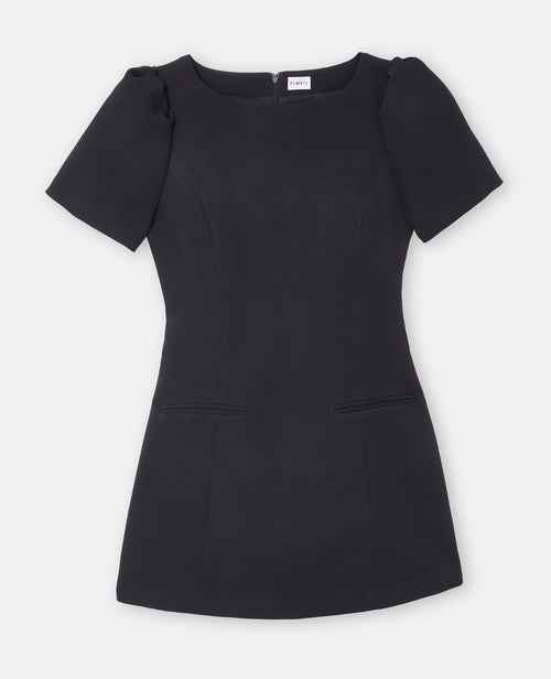 Robe courte ajustée avec manches ballons - PIMKIE - 1