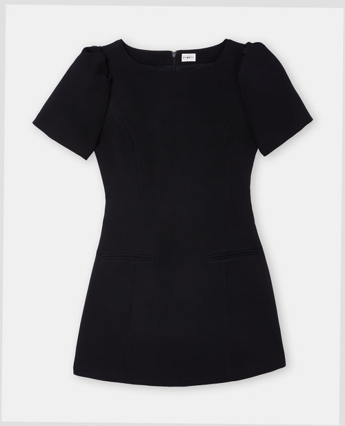 Robe courte ajustée avec manches ballons - PIMKIE - 4