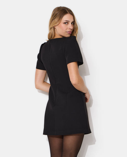 Robe courte ajustée avec manches ballons - PIMKIE - 6