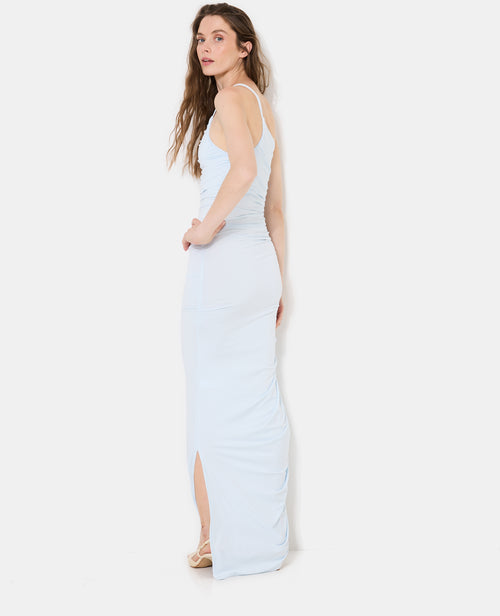 Robe longue asymétrique one shoulder avec fronces - PIMKIE - 7