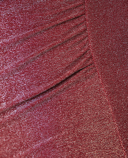 Robe courte asymétrique en maille avec lurex - PIMKIE - 2