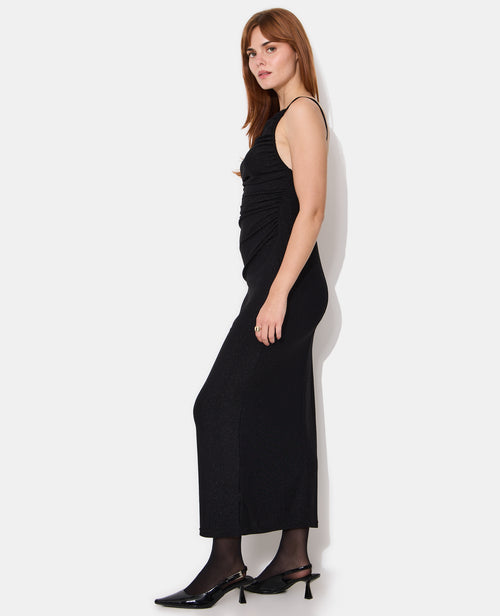 Robe longue dos-nu en maille avec lurex - PIMKIE - 1