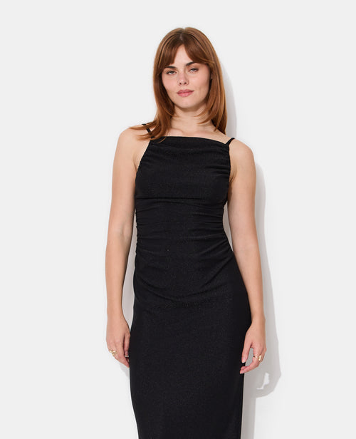 Robe longue dos-nu en maille avec lurex - PIMKIE - 2