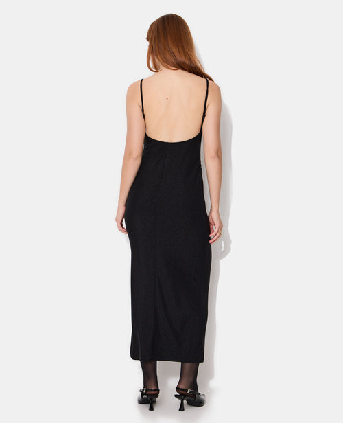 Robe longue dos-nu en maille avec lurex - PIMKIE - 6