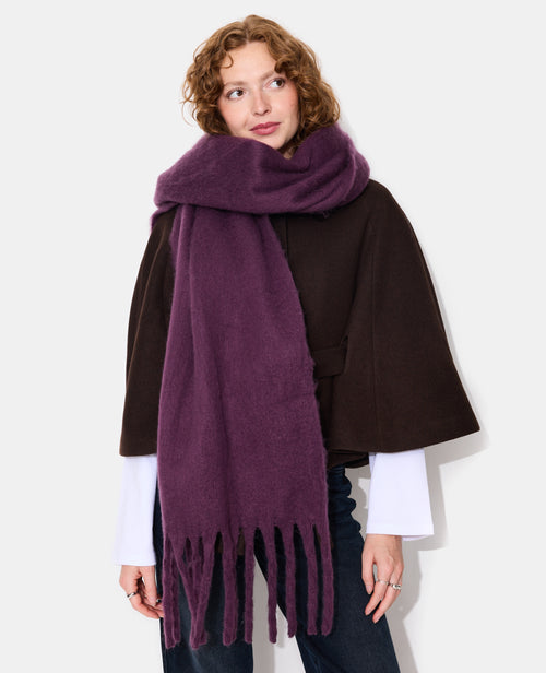 Grande écharpe XXL avec franges - PIMKIE - 1