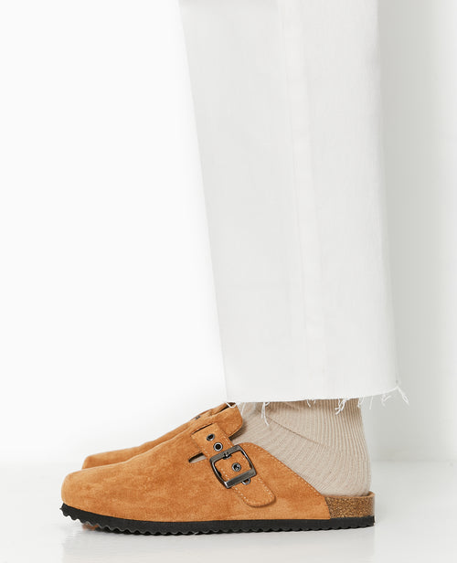 Mules fermées esprit sabot en suédine - PIMKIE - 6