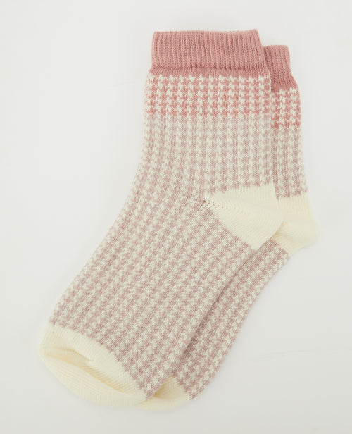 Paire de chaussettes motif pied-de-poule - PIMKIE - 3